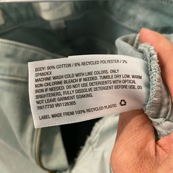 Universal Thread Sage Green Mid Rise Skinny Jeans Sz 14 - Picture 7 of 12